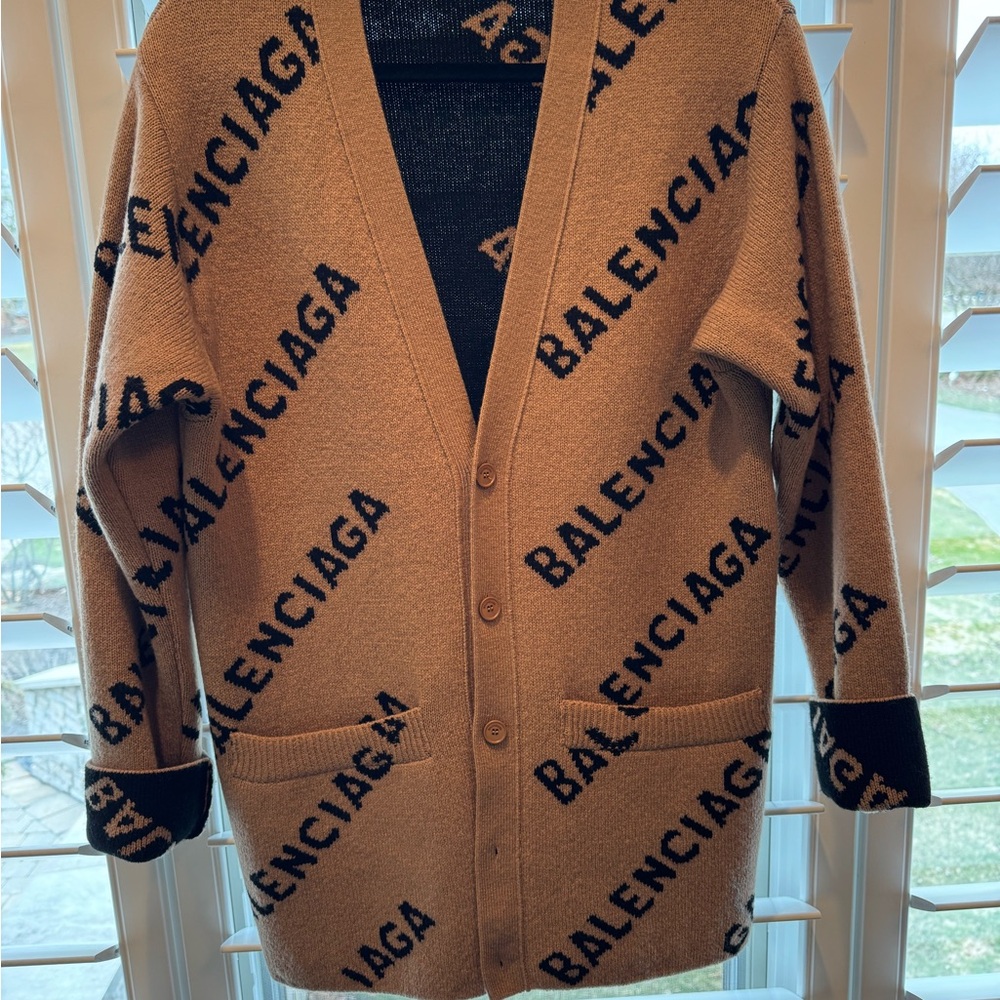 Balenciaga Tan Sweater